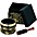 MEINL Sonic Energy Ornamental Series Singing Bowl With Mallet, Cushion Ring & Display Box, 3.9" Black