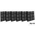Auralex SonoFlat 2'x2'x2" Grid Panels 16-Pack Charcoal