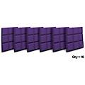 Auralex SonoFlat 2'x2'x2" Grid Panels 16-Pack Purple
