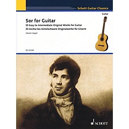 Schott Sor for Guitar (35 Easy to Intermediate Original Works for Guitar) Guitar Series Softcover
