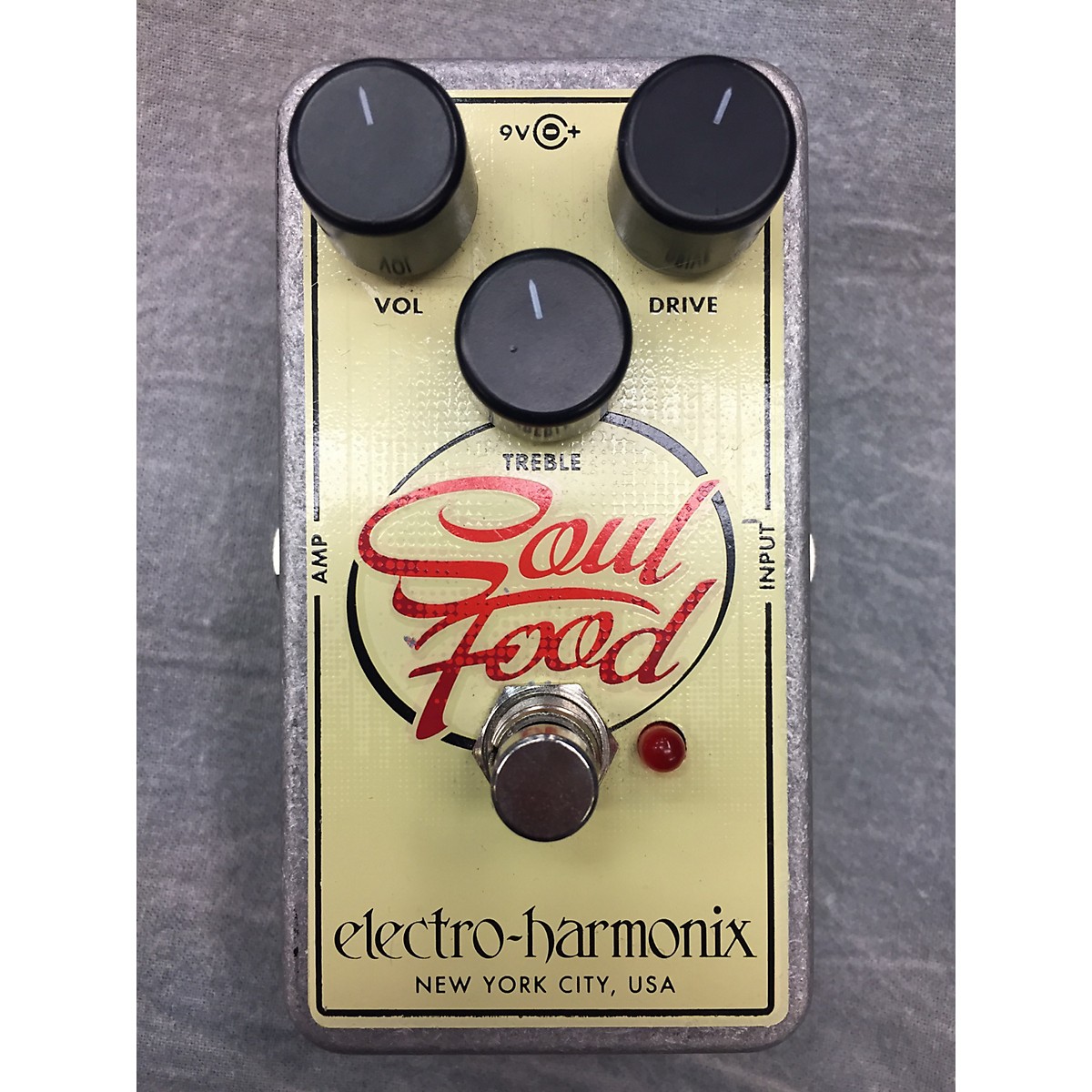 Used ElectroHarmonix Soul Food Overdrive Effect Pedal Guitar Center
