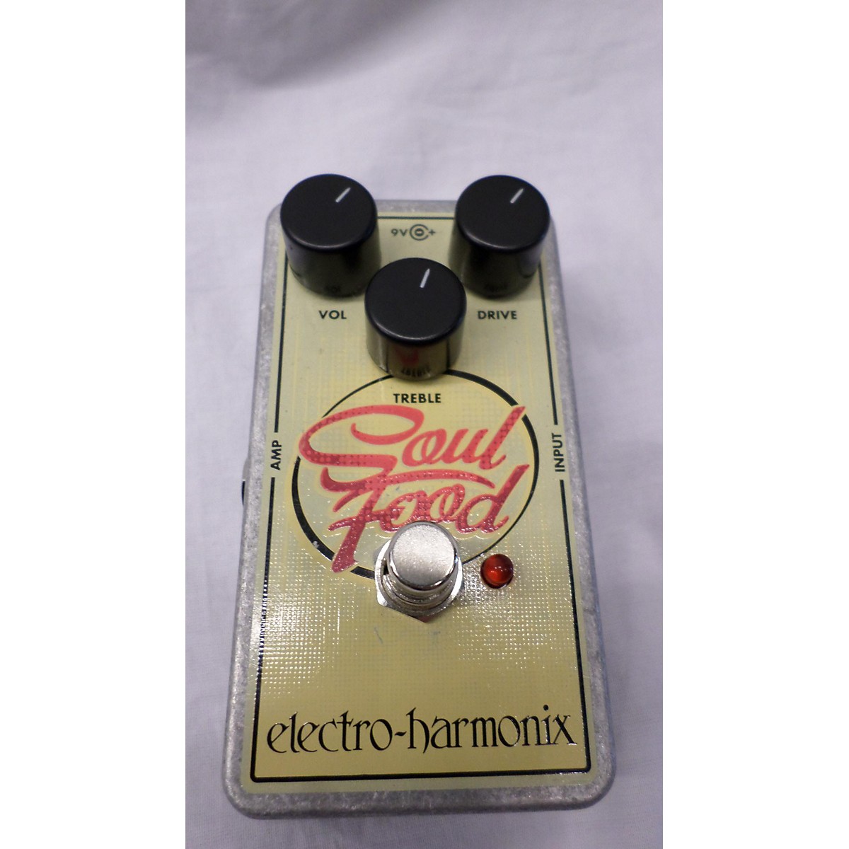 Used ElectroHarmonix Soul Food Overdrive Effect Pedal Guitar Center