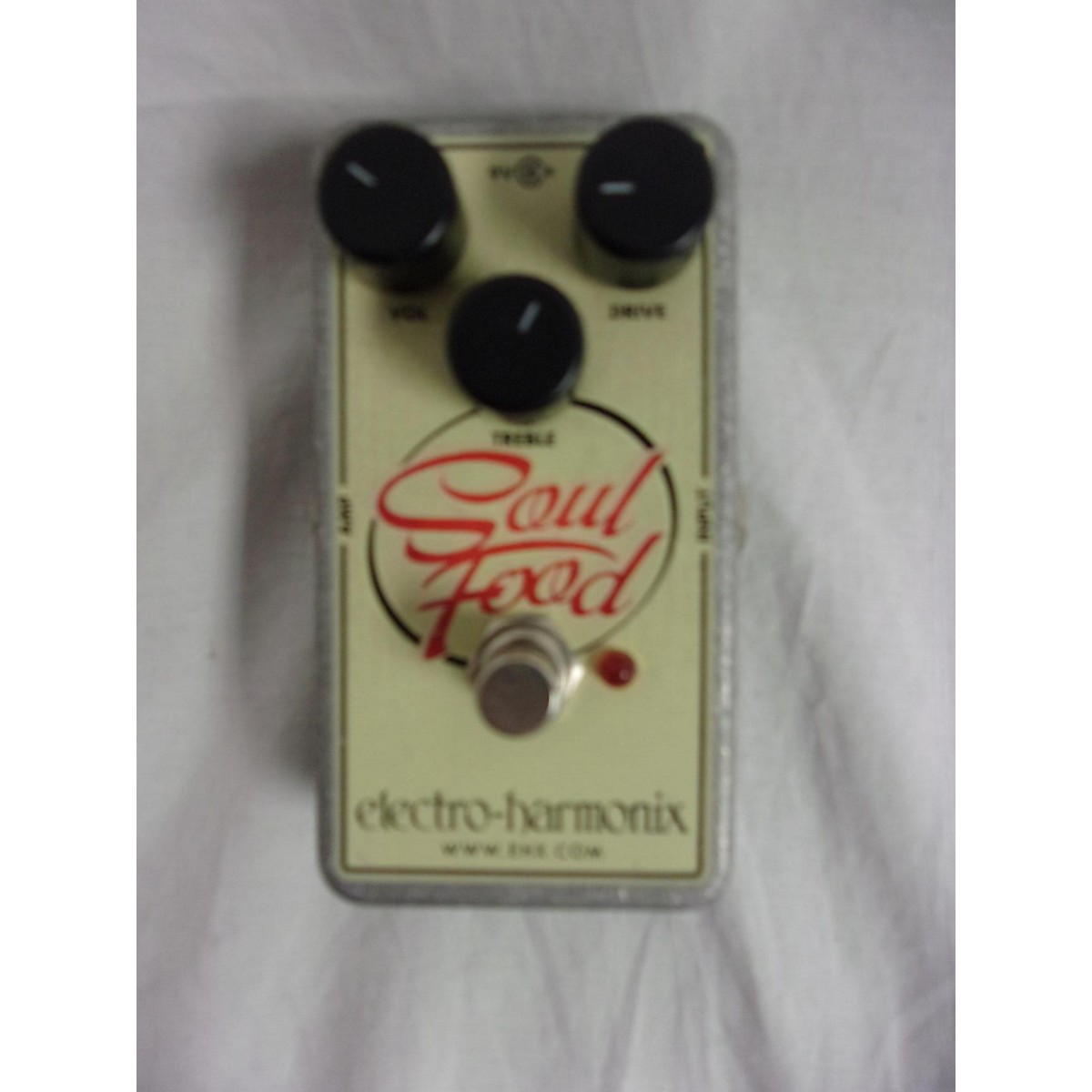 used soul food pedal Used Electro Harmonix Soul Food Overdrive Effect Pedal 