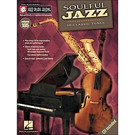 Hal Leonard Soulful Jazz - Jazz Play-Along Volume 105 (CD/Pkg)