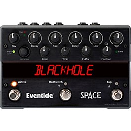 Open Box Eventide Space Reverb Guitar Effects Pedal