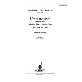 Schott Spanish Dance (Danse Espagnole) (from La vida breve) Schott Series