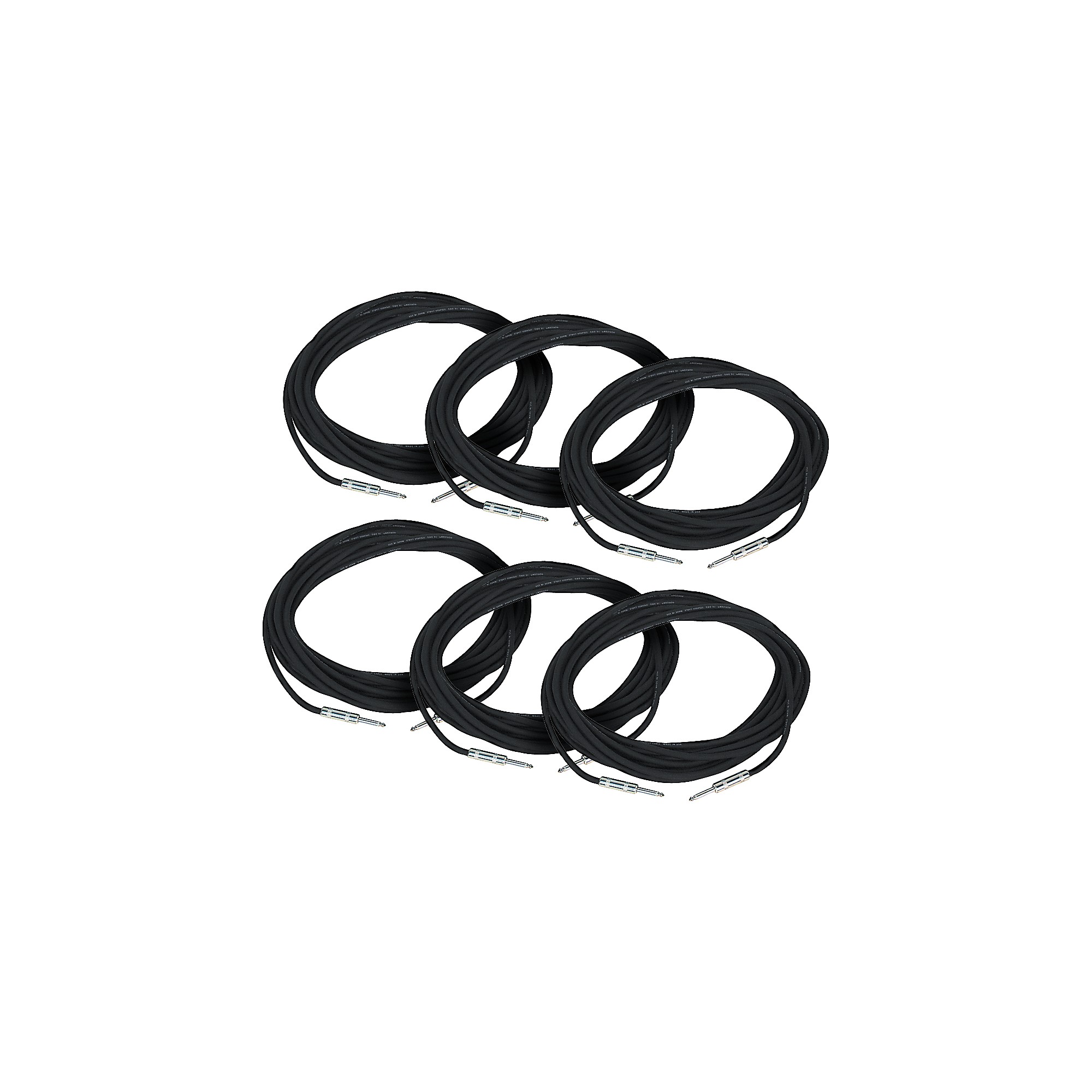 Rapco Horizon Speaker Cable 18Gauge 20 Feet 6Pack Guitar Center