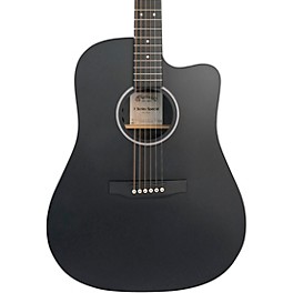 Martin Special DC-X1E Black HPL Dreadnought Acoustic-Electric Guitar