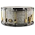 Noble & Cooley Special Edition Solid Shell Ash Snare Drum - 14 x 7 in. Royal White Tiger Gloss