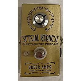 Used Greer Amplification Special Request Effect Pedal