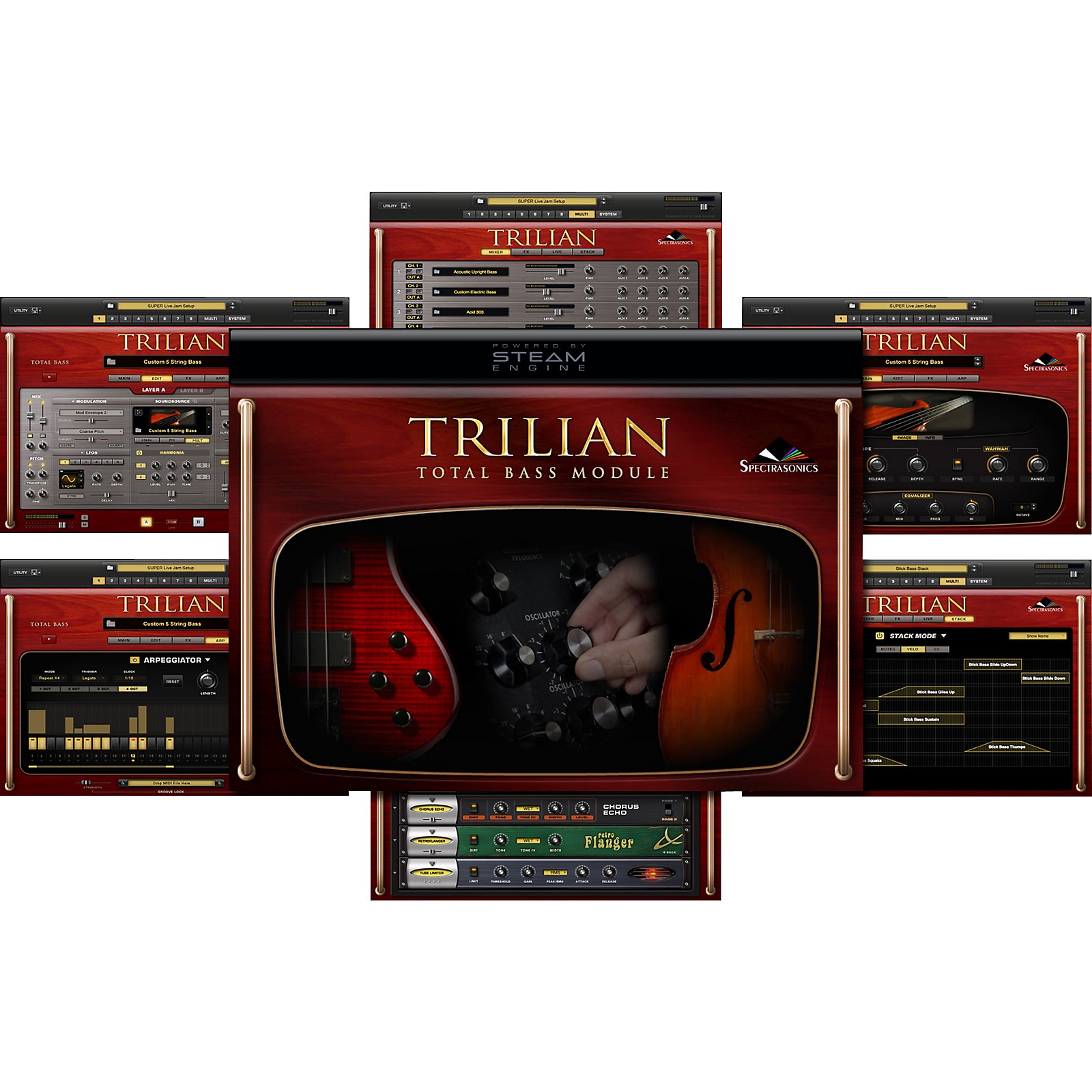 Spectrasonics Spectrasonics Trillian Total Bass Module Software Guitar Center