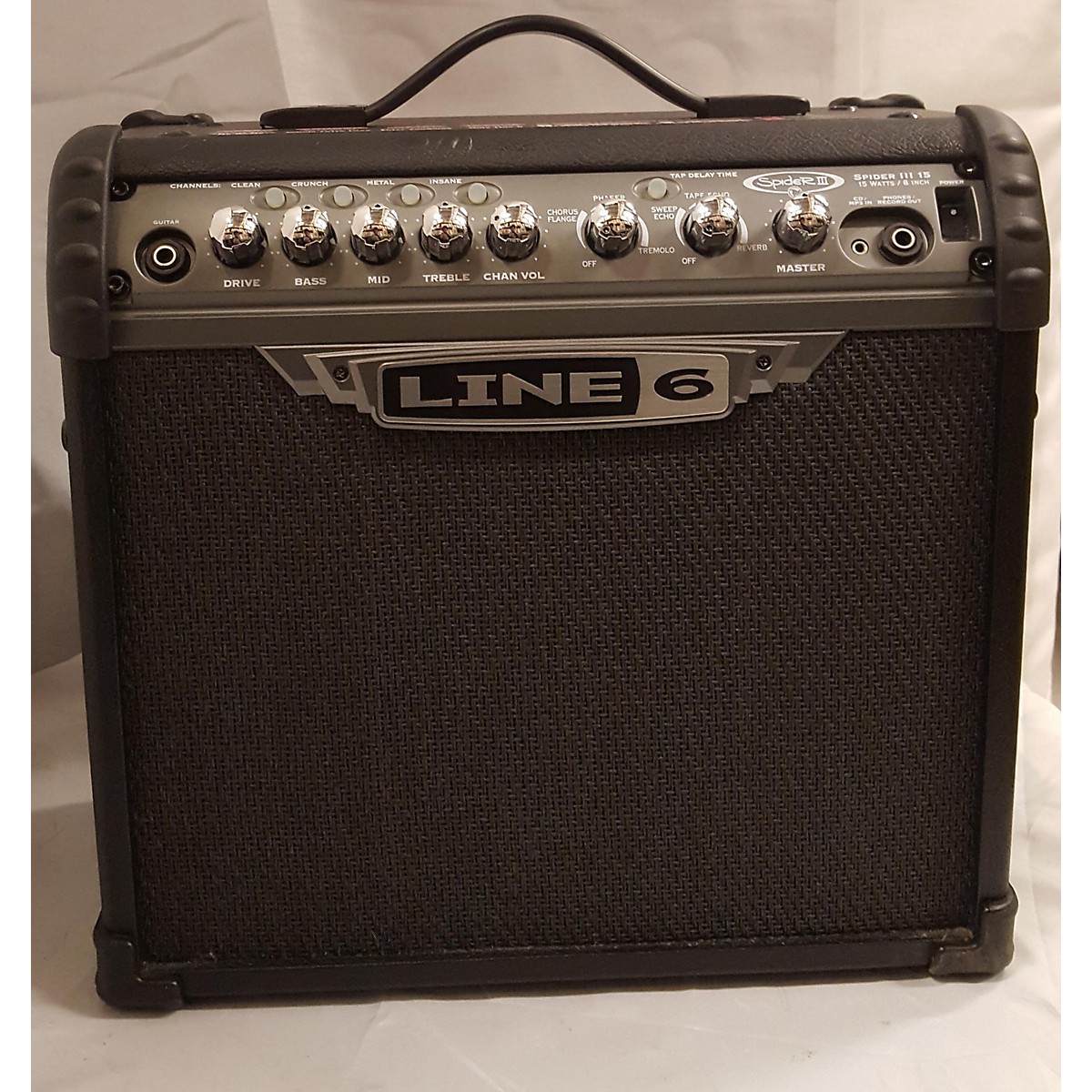 Used Line 6 Spider III 15 1X8 15W Guitar Combo Amp | Guitar Center