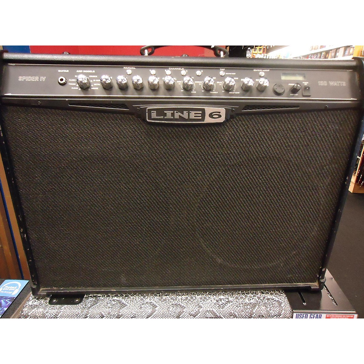 Used Line 6 Spider IV 150W 2x12 Guitar Combo Amp | Guitar Center