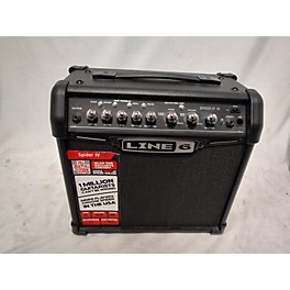 Used Line 6 Spider IV 15W 1X8 Guitar Combo Amp