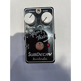 Used Subdecay Spring Theory Effect Pedal