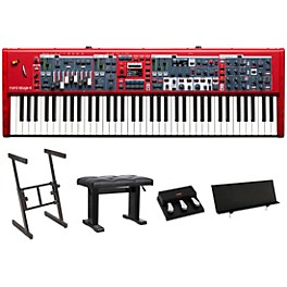 Nord Stage 4 73-Key Keyboard Home Bundle