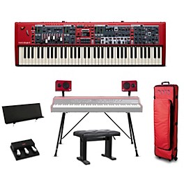 Nord Stage 4 Compact 73-Key Keyboard Complete Bundle