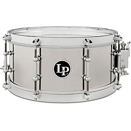Open Box LP Stainless Steel Salsa Snare Drum Level 1 13 x 5.5 in. Stainless Steel