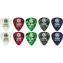 Planet Waves Shell-Color Celluloid Guitar Picks 100 pack Medium 