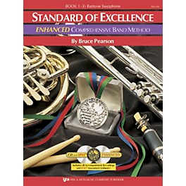 KJOS Standard Of Excellence Book 1 Enhanced Baritone Sax Band Method