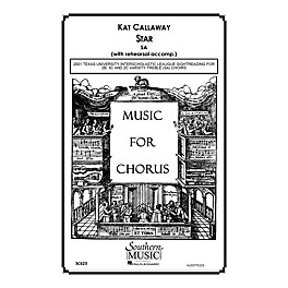 Hal Leonard Star (Choral Music/Octavo Sacred Sa) SA Composed by Callaway, Kat