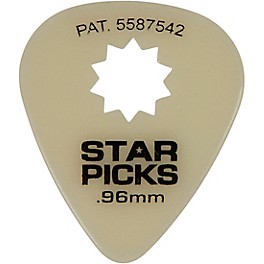 Everly Star Glow In The Dark Celluloid Guitar Picks