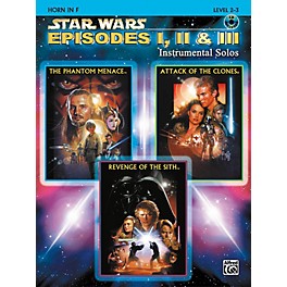 Alfred Star Wars: Episodes I, II & III Instrumental Solos Horn in F Book & CD