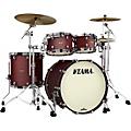 TAMA Starclassic Maple 4-Piece Shell Pack With Black Nickel Hardware & 22" Bass Drum - Flat Burgundy Metallic