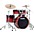 TAMA Starclassic Performer 4-Piece Shell Pack With 22" Bass Drum Dark Cherry Fade