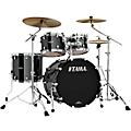 TAMA Starclassic Walnut/Birch 4-Piece Shell Pack With 22" Bass Drum - Piano Black