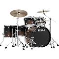 TAMA Starclassic Walnut/Birch 5-Piece Shell Pack with 22" Bass Drum Transparent Mocha Fade