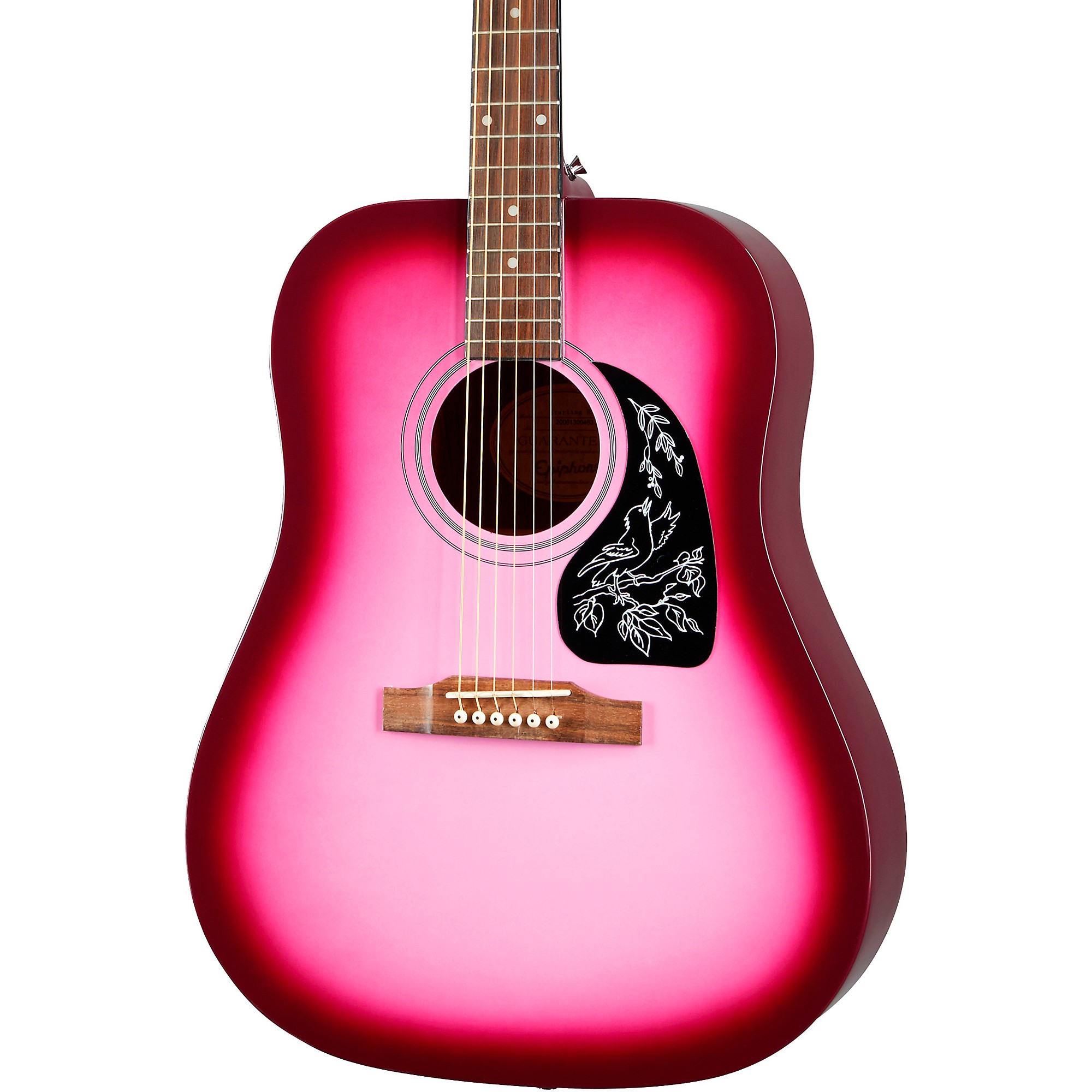 Epiphone Starling Acoustic Guitar Hot Pink Pearl | Guitar Center