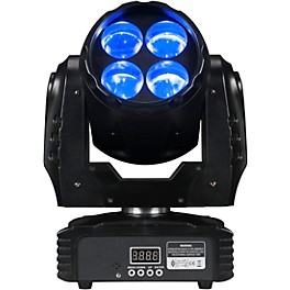 Eliminator Lighting Stealth Craze Moving-Head Mini Beam Light with Color Wheels