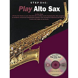 Music Sales Step One: Play Alto Sax Music Sales America Series Book with CD Written by Sue Terry