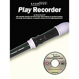 Music Sales Step One: Play Recorder (Book/CD)