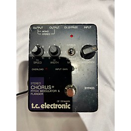 Used TC Electronic Stereo Chorus Pitch Mod Flanger Effect Pedal
