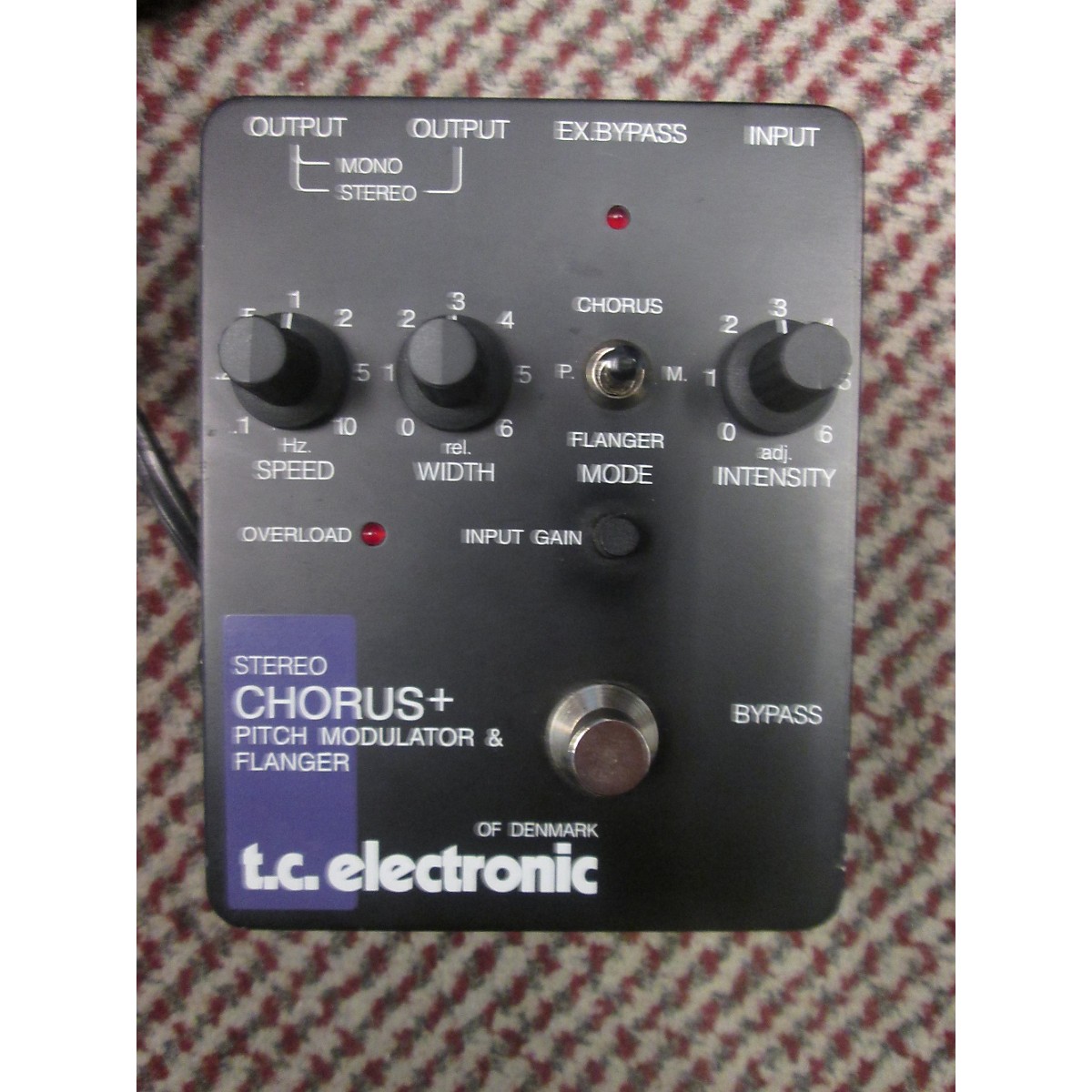 Used TC Electronic Stereo Chorus Plus Effect Pedal Guitar Center