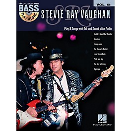 Hal Leonard Stevie Ray Vaughan - Bass Play-Along Vol. 51 (Book/CD)
