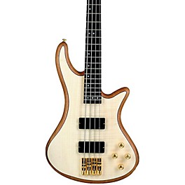 Open Box Schecter Guitar Research Stiletto Custom-4 Bass Level 1 Satin Natural