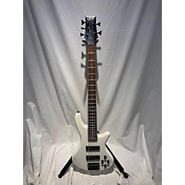 Used Schecter Guitar Research Stiletto Deluxe 5 String Electric Bass Guitar