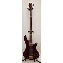 Used Schecter Guitar Research Stiletto Elite 4 String Electric Bass Guitar