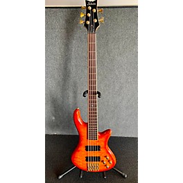 Used Schecter Guitar Research Stiletto Elite 5 String Electric Bass Guitar