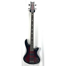 Used Schecter Guitar Research Stiletto Extreme 4 String Electric Bass Guitar