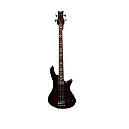 Used Schecter Guitar Research Stiletto Extreme 4 String Electric Bass Guitar