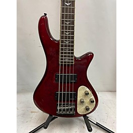 Used Schecter Guitar Research Stiletto Extreme 5 String Electric Bass Guitar
