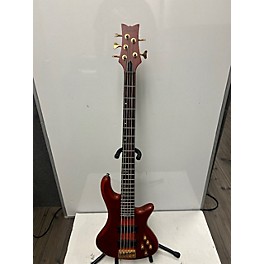 Used Schecter Guitar Research Stiletto Studio 5 String Electric Bass Guitar