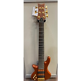 Used Schecter Guitar Research Stiletto Studio 5 String Left Handed Electric Bass Guitar