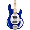 Sterling by Music Man StingRay RAY4HH Maple Fingerboard Electric Bass Guitar - Cobra Blue
