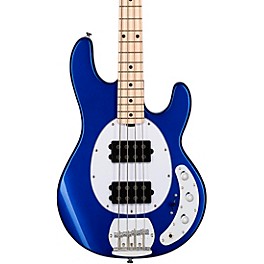 Open Box Sterling by Music Man StingRay Ray4HH Maple Fingerboard Electric Bass Level 1 Cobra Blue