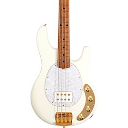 Blemished Ernie Ball Music Man StingRay Special H Electric Bass Guitar Level 2 Ivory White 197881120290